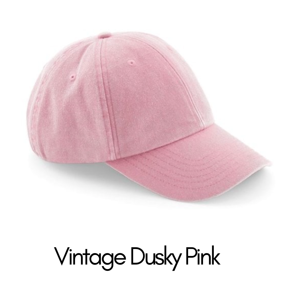 Vintage Cotton Cap (Personalised)