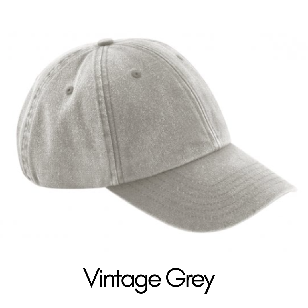 Vintage Cotton Cap (Personalised)