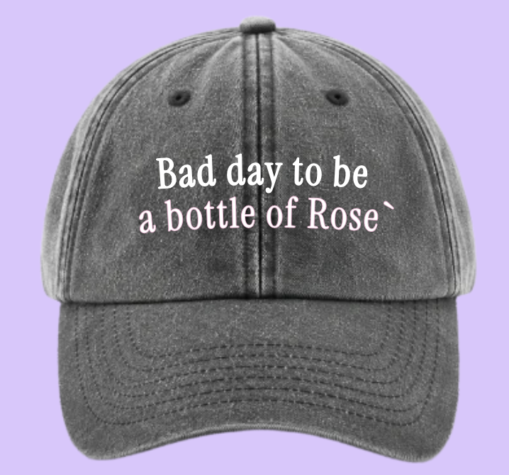 Bad day to be a bottle of rose
