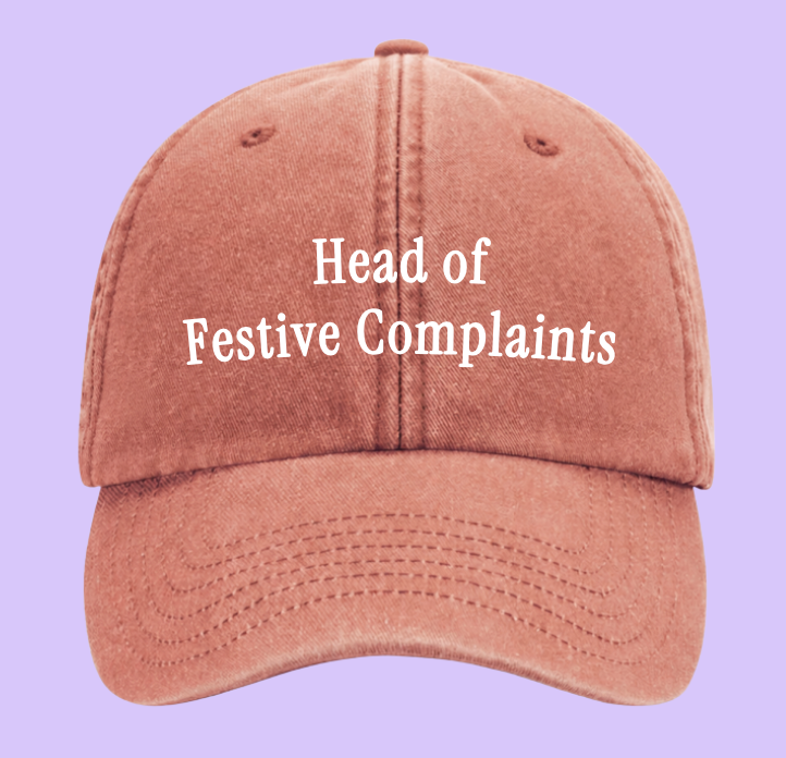 Head of festive complaints