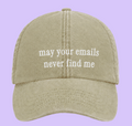 May your emails never find me