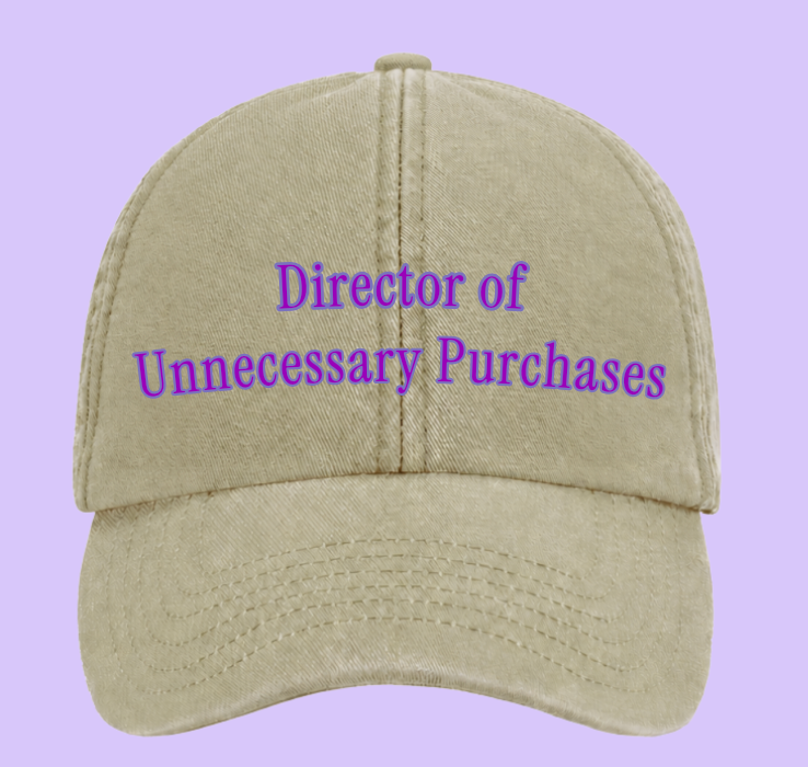Director of unnecessary purchases